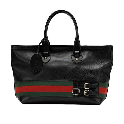 Noir Gucci Fourre-tout Détail Signature Web